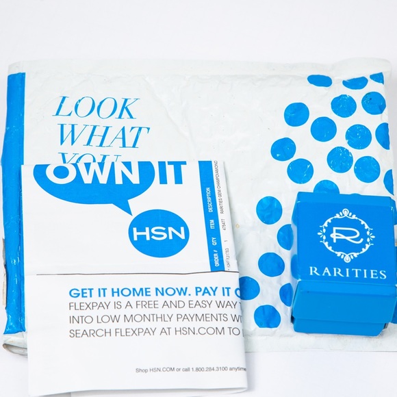 Rarities by Carol Brodie statement cocktail ring large moonstone & diamonds 10 - Picture 15 of 15